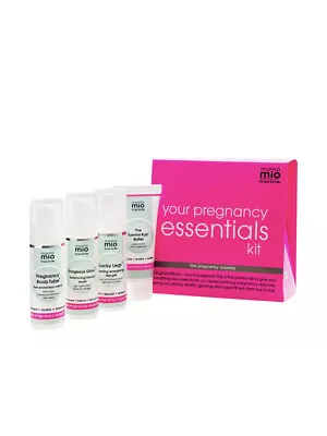 Mama Mio Pregnancy Essentials Kit 4 Pc Cream Tummy Legs Boobs Grow  • $15.99