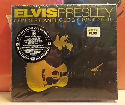 ELVIS PRESLEY CONCERT ANTHOLOGY 1954 - 1956 2 CD Master Classics 2005 Sealed • $25