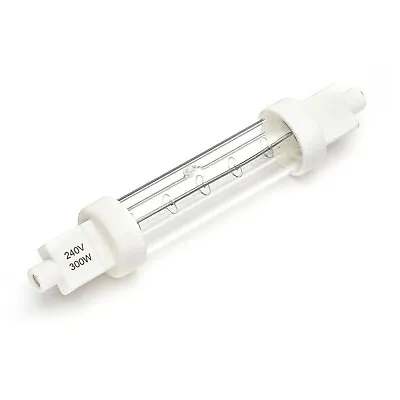 La01 300w Push Fit Gantry Lights Heat Lamps Double Jacketed Food Safe Bulbs 240v • £9.99