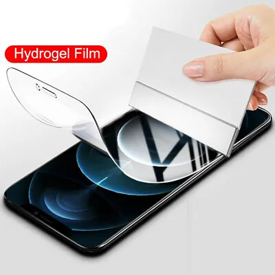 Hydrogel Film For IPhone 14 13 12 Pro Max XR XS Mini Screen Protector Matte • $3.51