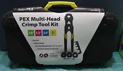 Apollo PEX Multi-Head Crimp Tool Kit - 341-349 69PTKH0015K • $184.65