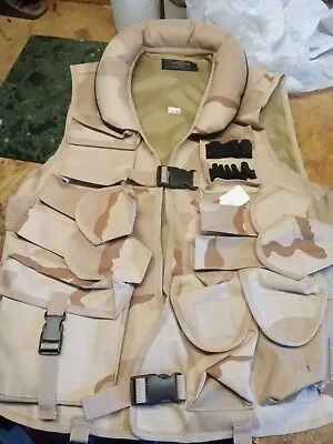 Taigear tan Camouflage Tactical Vest With Soft Collar TG102C  • $7