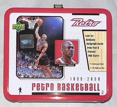 1999 Upper Deck Retro Michael Jordan Metal Lunchbox • $39