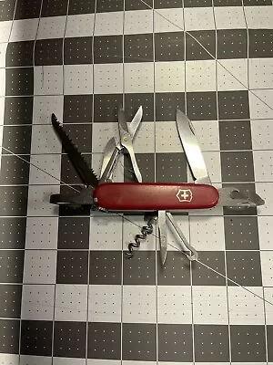 Victorinox Swiss Army Huntsman Knife - 91MM - Red - 3727  • $18.95