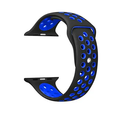 $7.25 • Buy For Apple Watch Series 6 5 4 3 SE Silicone Sport Band IWatch Strap 38/42/40/44mm