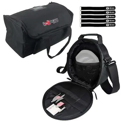 $81.75 • Buy DJ Pro Audio Studio Band Headphone Gear Bag W Fogger Scanner Accessories Case