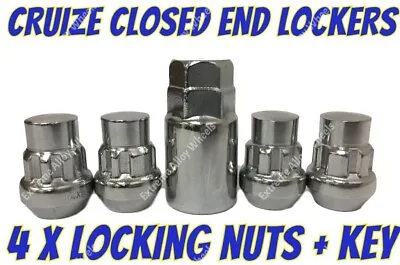 Locking Wheel Nuts For Ford Fiesta MK3 MK4 MK5 MK6 ST Zetec Alloy Wheels M12x1.5 • £11.89