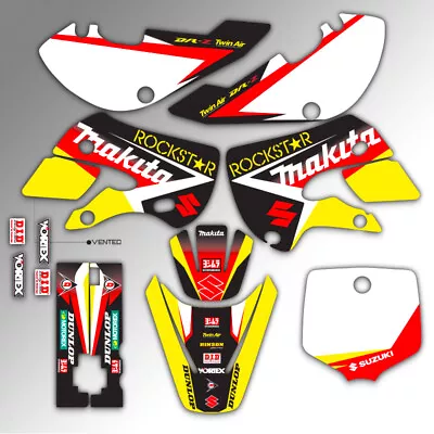 $69.99 • Buy 2000 - 2009 Suzuki Drz 110 Drz110 Graphics Sticker Deca Rockstar Makita Decals