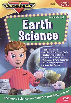 Rock N Learn: Earth Science DVD (2014) Cert E Expertly Refurbished Product • £2.98