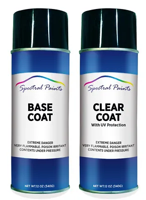 $52.99 • Buy For GMC 195V Infinity Blue Met. Aerosol Paint & Clear Compatible