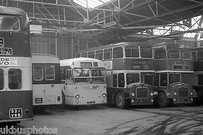 Midland General Alfreton Depot 1973 Bus Photo • £2.70