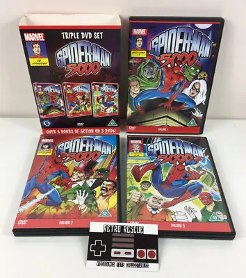 £16.99 • Buy Spider-Man 5000 Triple DVD Set Boxset MARVEL Spiderman 19 Episodes Volume 1 2 3