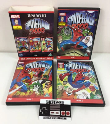 £16.99 • Buy Spider-Man 5000 Triple DVD Set Boxset MARVEL Spiderman 19 Episodes Volume 1 2 3