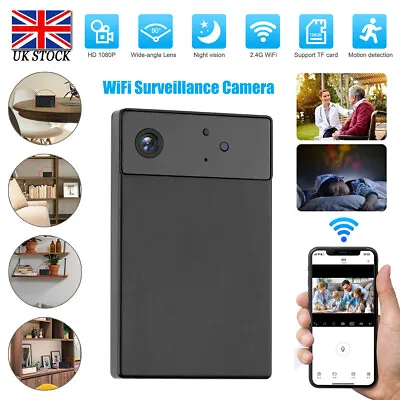 4K 1080P Micro WiFi Cam Motion Detection Camera Night Vision HD Video Recorder • £10.99