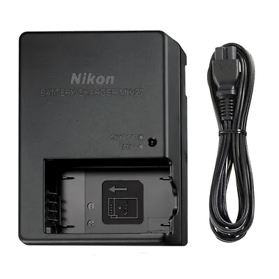 Nikon OEM Charger MH-27 For EN-EL20 Battery 1 S1 1 J1 1 J2 1 J3 • $12.89