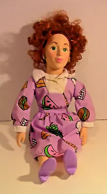 Kenner Miss Frizzle 16  Doll 1995 Magic School Bus Fruits And Veggies • $14.54