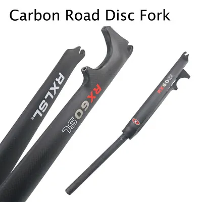$58.99 • Buy Carbon Road Bike Fork 1-1/8 (28.6mm) Bicycle Forks V/Disc Brake 700C For Cycling