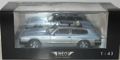 Neo Scale Models 1:43 NEO 43746 1980 RHD Metallic Blue/Silver Reliant Scimitar • $123.25