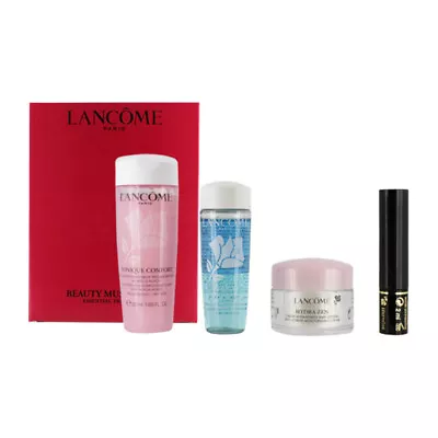 Lancome Hydra Zen Skincare Travel Set Moisturiser Mask Serum Cleanser Mascara • £25