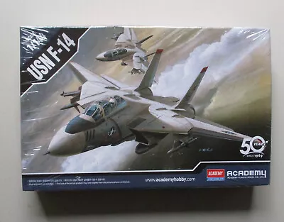 US Navy Fighter F-14 Tomcat Plastic 1:144 Scale Academy Model Kit • $7.05