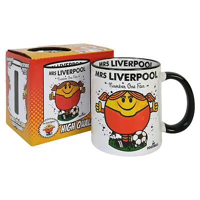 Mrs LIVERPOOL MUG. Present Idea For REDS Woman Girl Football Gift Boxed • £6.95