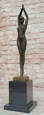 Bronze Art Sculpture Dancer By D.H. Chiparus Art Nouveau Statue Figure • £140.27