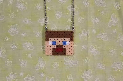 Minecraft - Steve Pendant - Necklace • $6