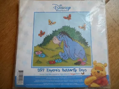 Disney Winnie The Pooh - Eeyore's Butterfly Days - Cross Stitch Kit • £24.75