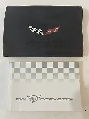 2004 Corvette C5 Z06 Oem Owners Manual Leather Case Used • $99.95