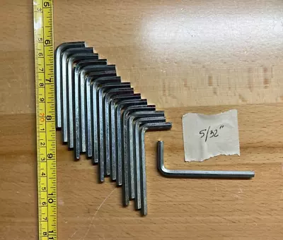 5/32  Hex Key Short Arm Allen Wrench Lot Of 16 Pcs • $14.95