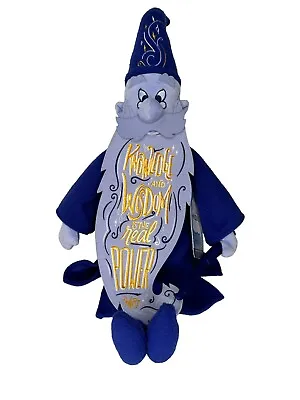 New Disney Store Merlin Plush Wisdom Collection The Sword In The Stone Blue • $26.50