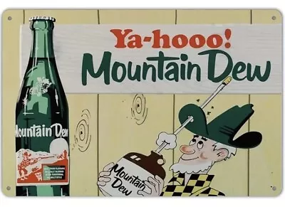 Mountain Dew - Vintage Style Tin Sign - Man Cave • $14