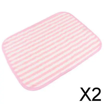 £7.55 • Buy 2X Waterproof Absorbent Incontinence Bed Pad Mattress Protector For Kids Adults