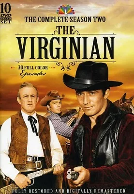 C--The Virginian: Season 2 (DVD 10 Disc Set) • $15.19