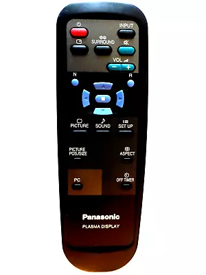 Panasonic Plasma Remote Eur646525 Th42phd5 Th50phd3vu Th50phd30bx Th50phw3 Tp50p • £14.99