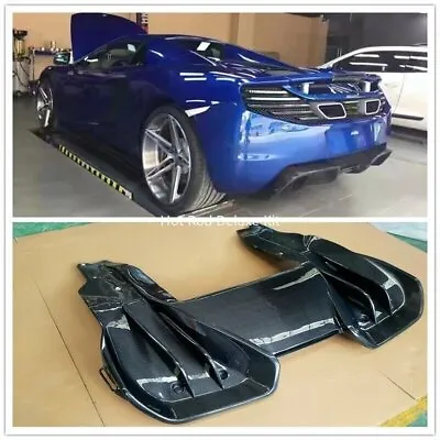 Carbon Fiber Rear Bumper Lip Diffuser Splitter For McLaren MP4-12C 650S RZ Style • $1599.99