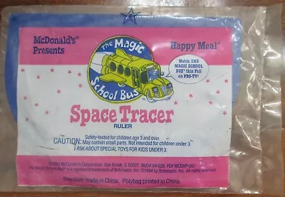 McDonald's The Magic School Bus Space Tracer Ruler #2 1994 NEW • $6.79