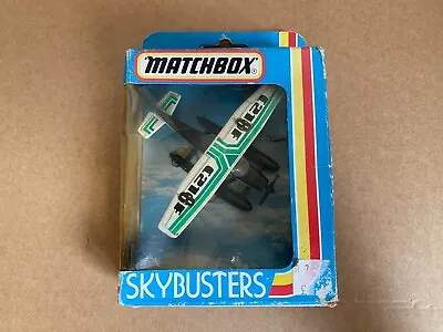 Matchbox Skybusters SB-9 Cessna 402 Float Plane 1989 Boxed Die Cast. • £15