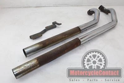$199.40 • Buy 99-05 Vstar 1100 Cobra Full Exhaust System Header Pipes Mid Muffler Mid Y Slip