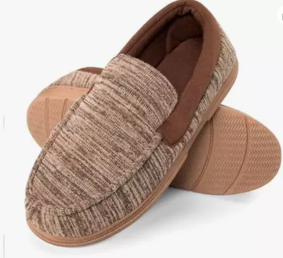 Men's House Slippers Memory Foam Slip On Shoes Anti-Slip Sole Indoor Outdoor • $3.69