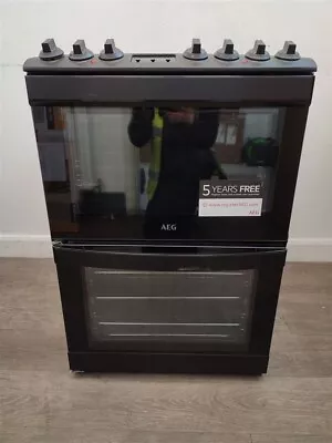 AEG CIB6742MCB Oven Electric Double With Induction Hob [ID2110165420] • £709.90