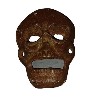 Skull Beer Bottle Opener Gothic Biker Man Cave Tiki Bar Kitchen Rustic Cast Iron • $10