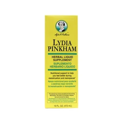 Lydia Pinkham Liquid To Feel Better During Menstruation And Menopause - 16Oz • $20.12