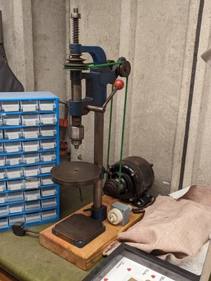 £100 • Buy Perfecto Vintage Model Engineers Drill Rare Features In Lathes.co.uk