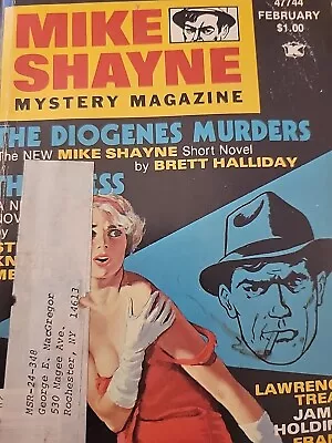 MIKE SHAYNE Mystery Magaz. Lot Of 3  Pb Magaz. FEB & SEPT 78 & NOV 1977 • $18.75