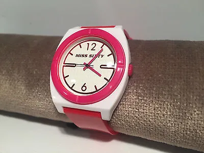 Watch Montre Miss Sixty - Pink - STU011 - Quartz & White - 10 Atm • $31.31