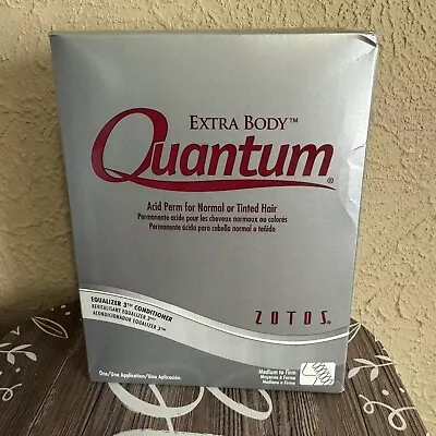 ZOTOS Quantum Classic Extra Body Acid Perm For Normal Or Tinted Hair Med To Firm • $14.99