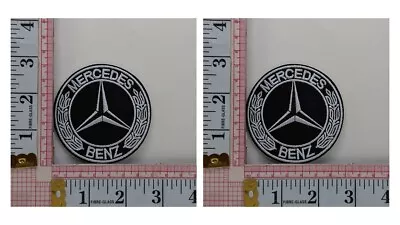 Mercedes Benz Auto Lot Of 2 Patches Crests Badges T20 • $9.99