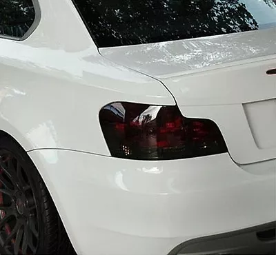 $17.95 • Buy FOR 07-13 BMW E82 E88 1 SERIES TAIL LIGHT PRECUT SMOKE TINT OVERLAY 128i 135i