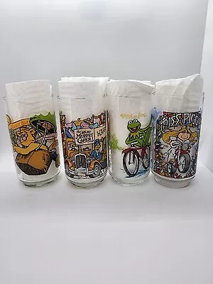 1981 McDonald's The Great Muppet Caper Glasses Set Of 4 * • $39.99